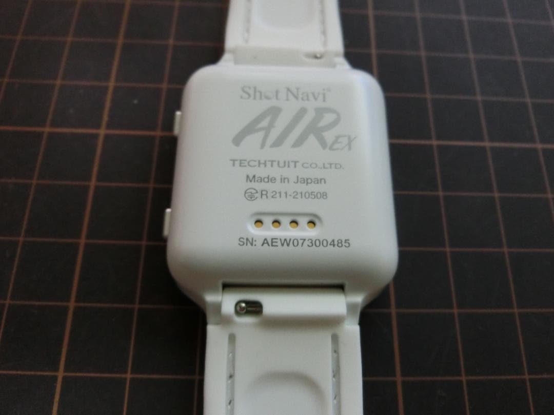 ショットナビ Shot Navi AIR EX （ホワイト）