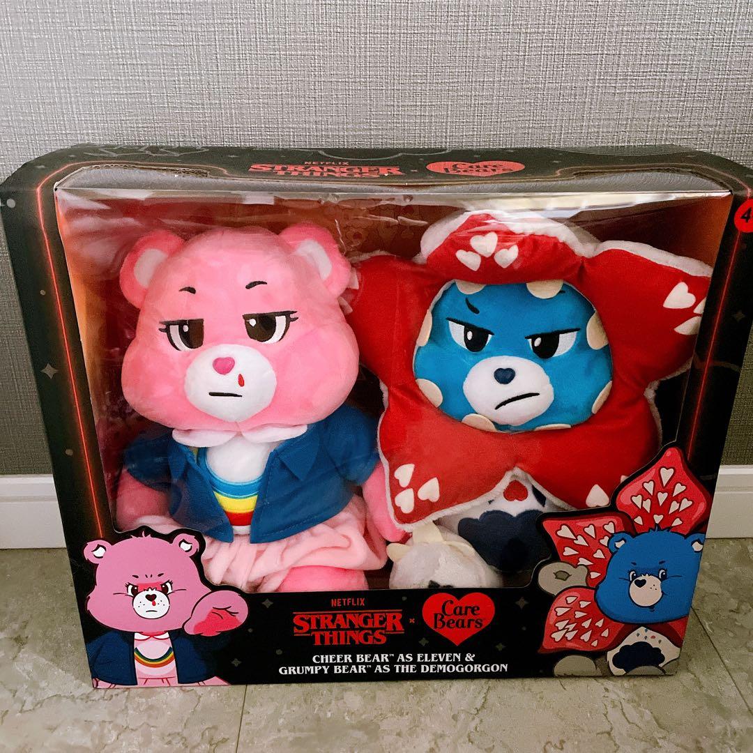 ストレンジャーシングス　ケアベアコラボ　デモゴルゴン　ぬいぐるみ　セット