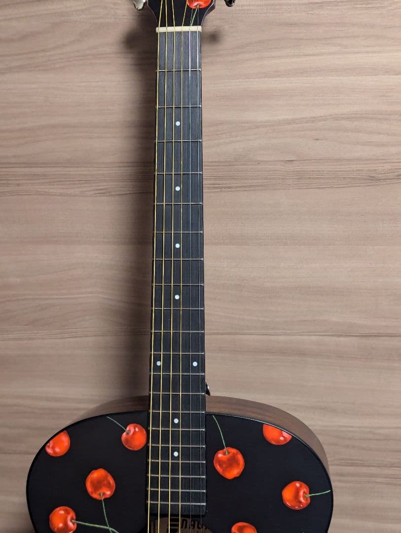 EIKISM Nagi Guitars Cherry Ebony エレアコ