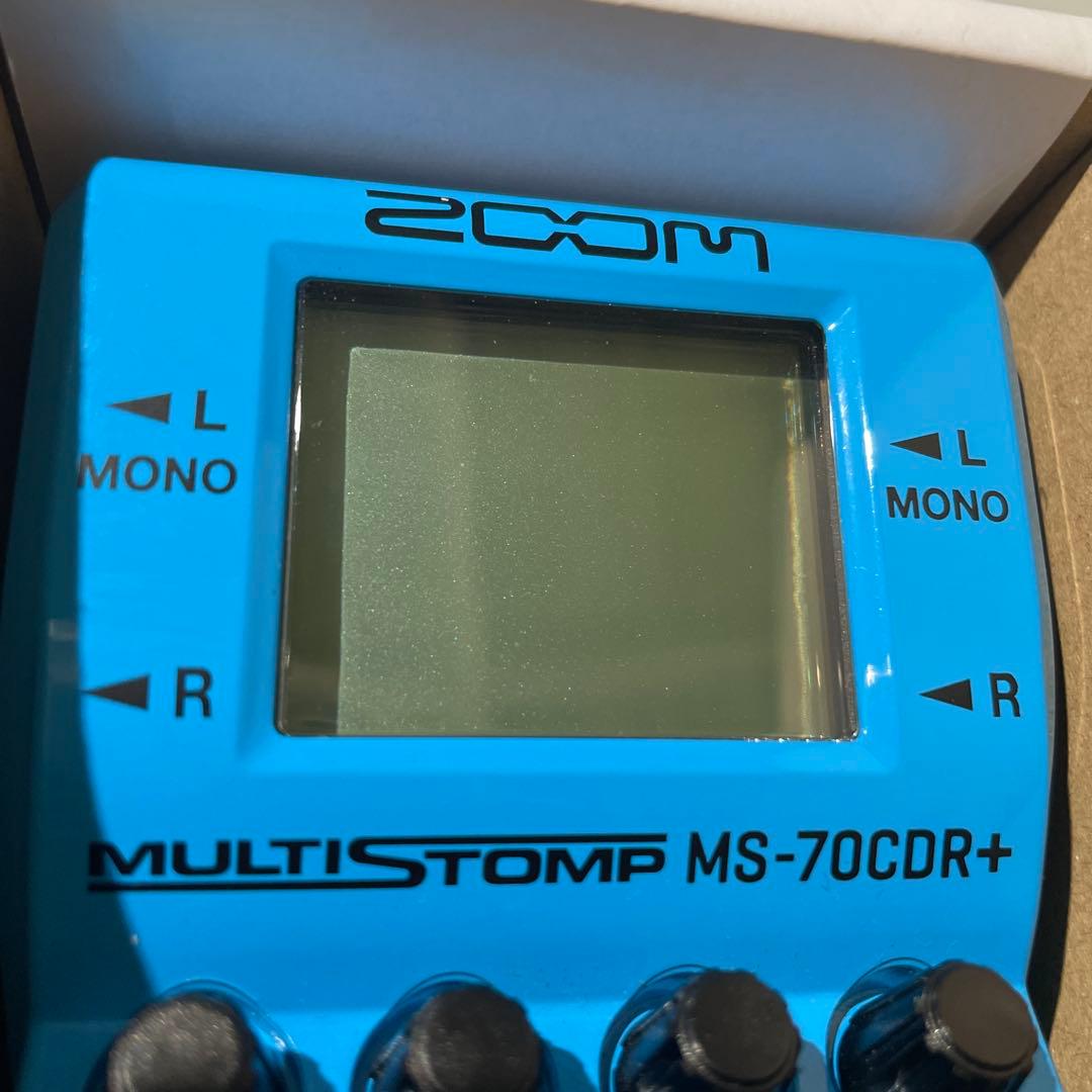 【今日限り！！】ZOOM MS-70CDR+ マルチエフェクター