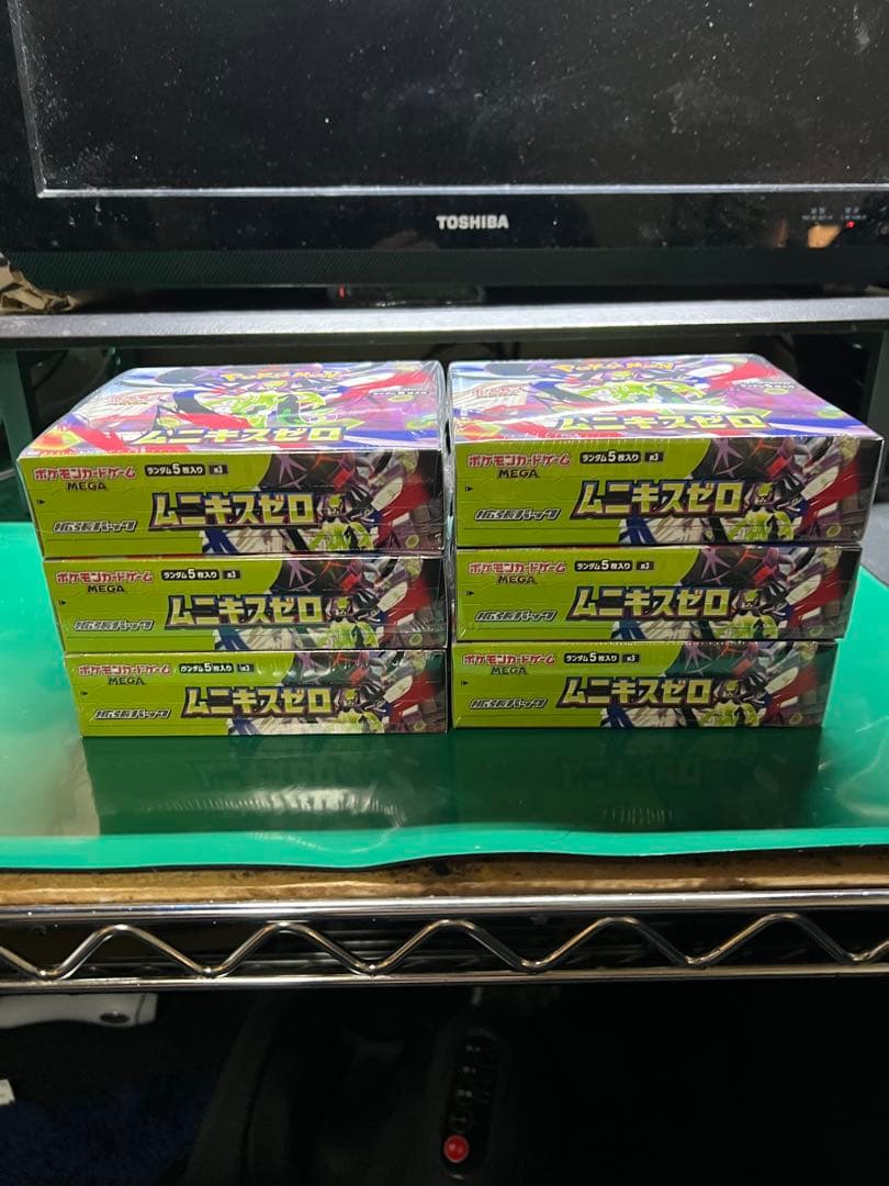 ポケモンカード　ムニキスゼロ6BOX【新品未開封シュリンク付き】