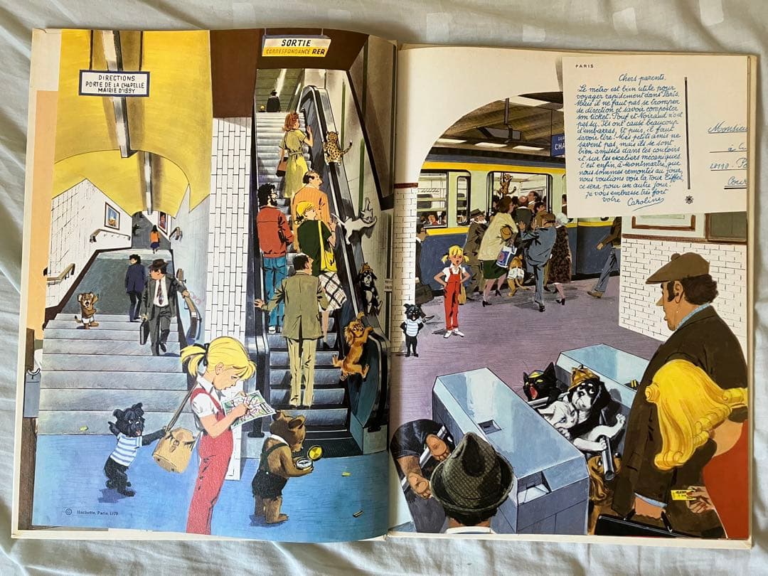 【希少】ピエール・プロブスト　カロリーヌシリーズ絵本9冊（フランス語版）+回顧録