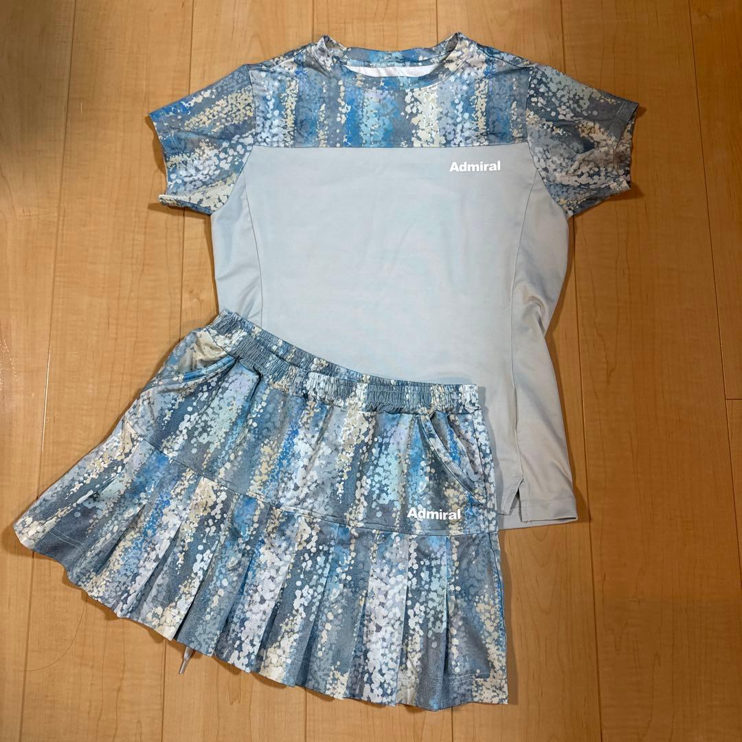 Admiral テニスウェアセット 青系