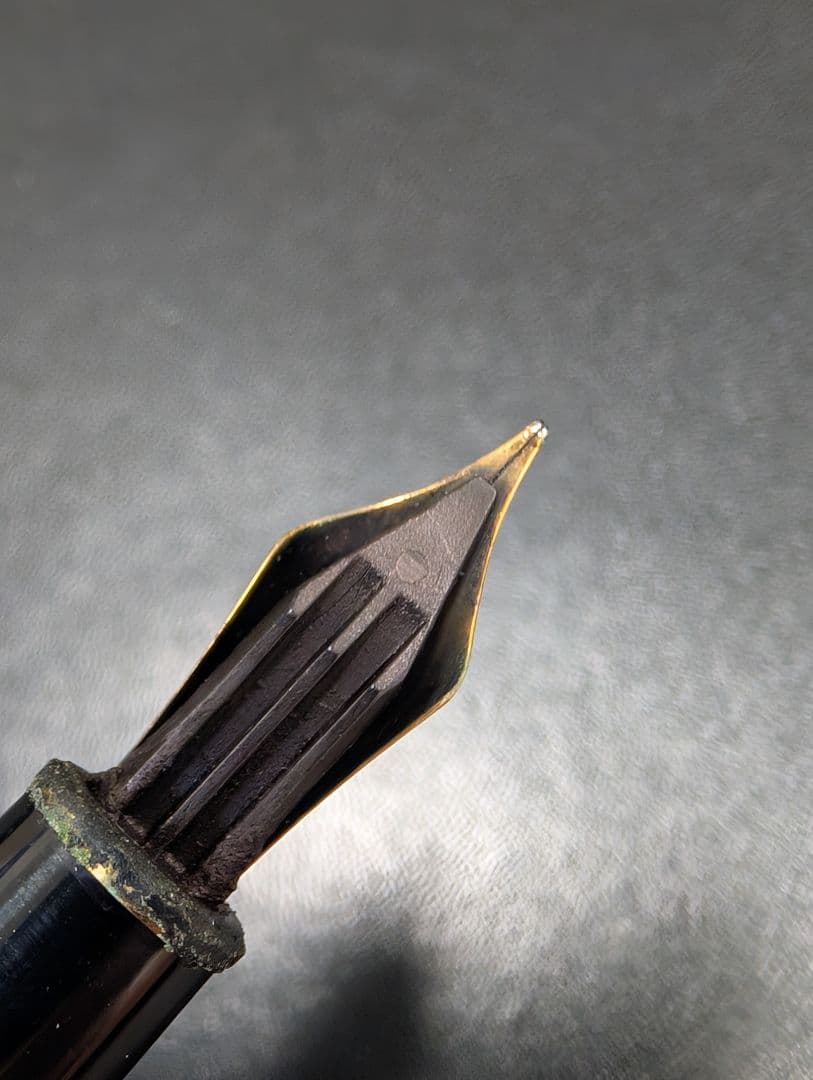 MONTBLANC モンブラン 万年筆 14K 黒 ケース付き