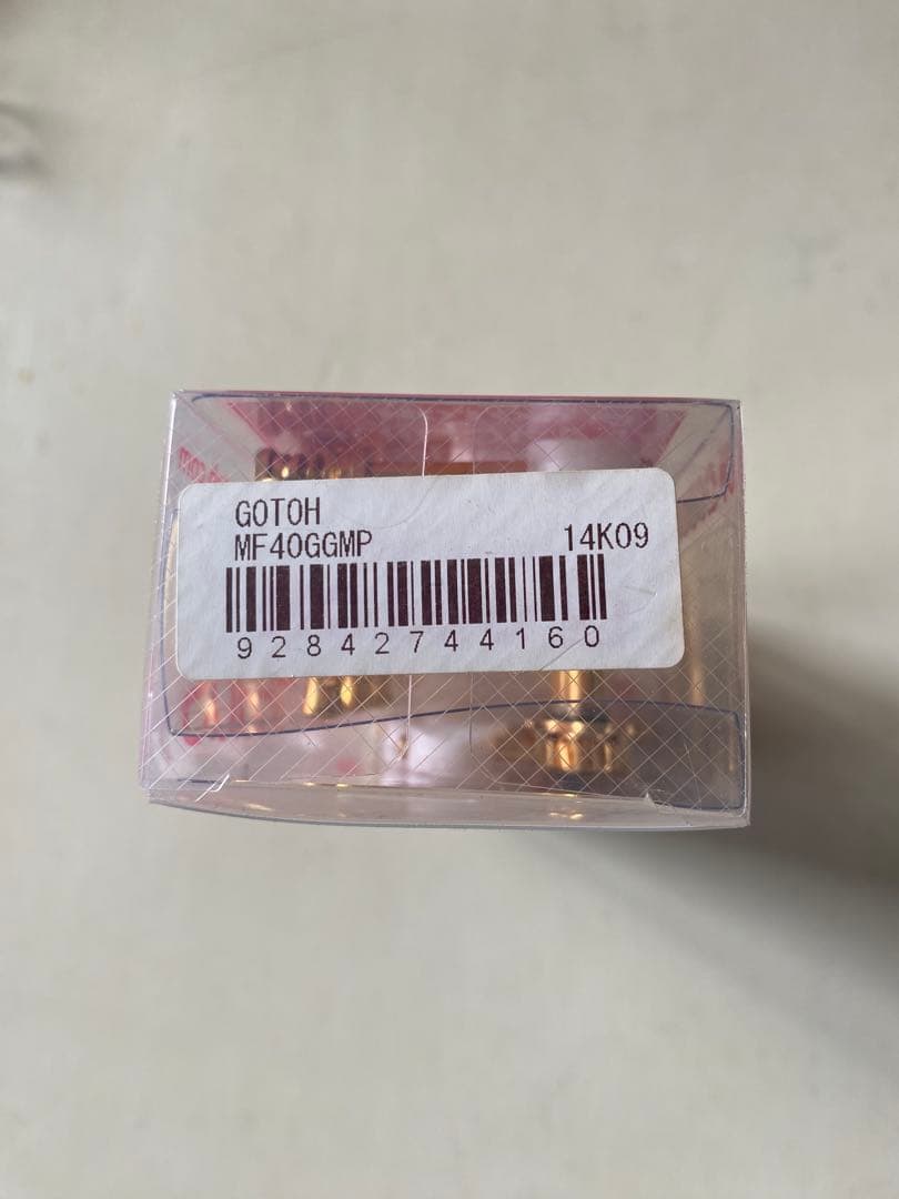 GOTOH ゴトー Fタイプ/フラットマンドリン用ペグ MF40G(ゴールド)