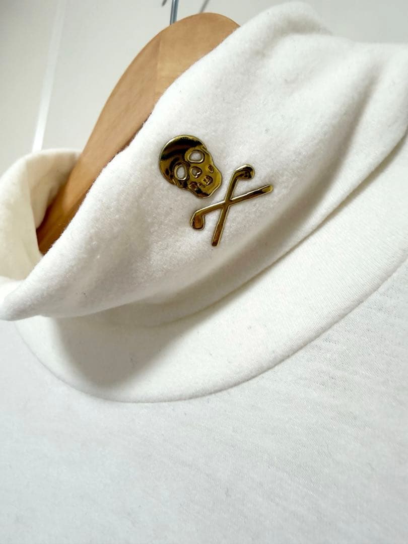 マーク＆ロナ モックネック ホワイト 46