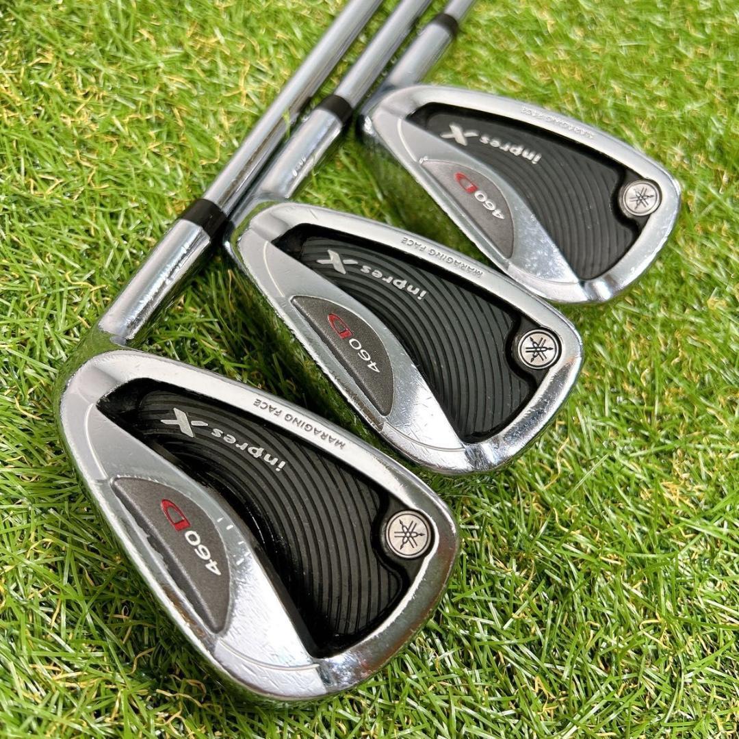 inpres X 460D ヤマハ メンズ ゴルフ アイアンセット 7本 S