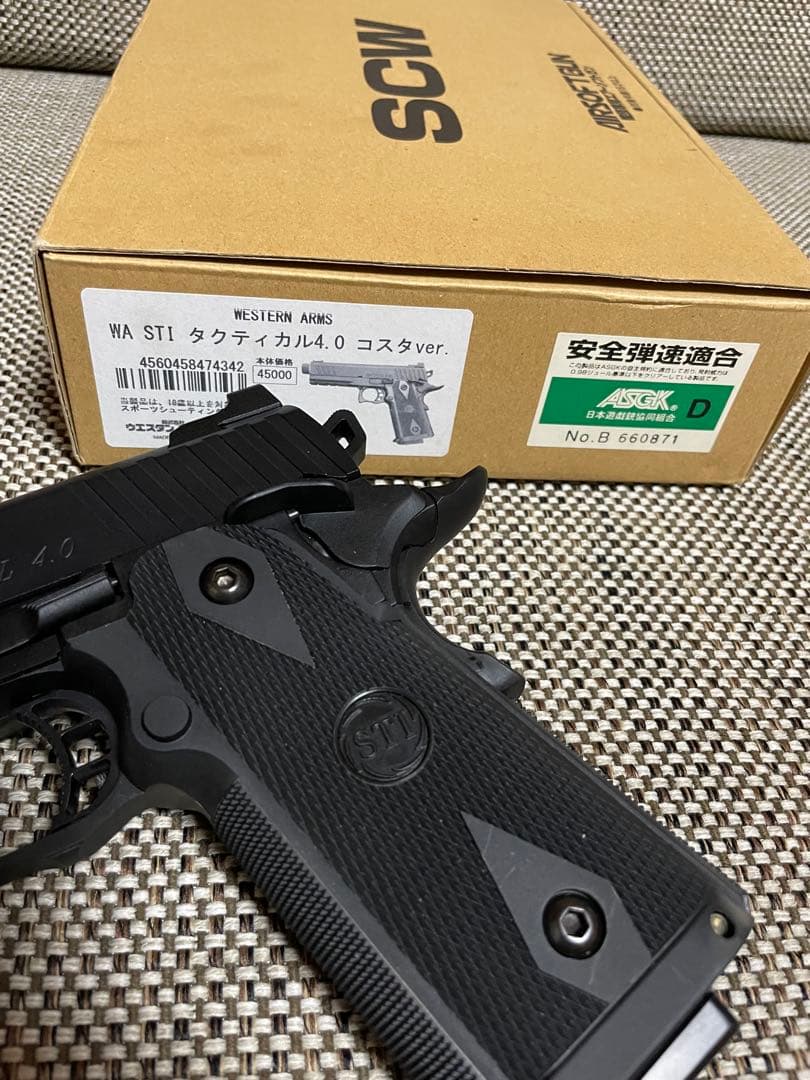 【ボーナスシーズンのみ出品】 WA STI タクティカル4.0 コスタver.