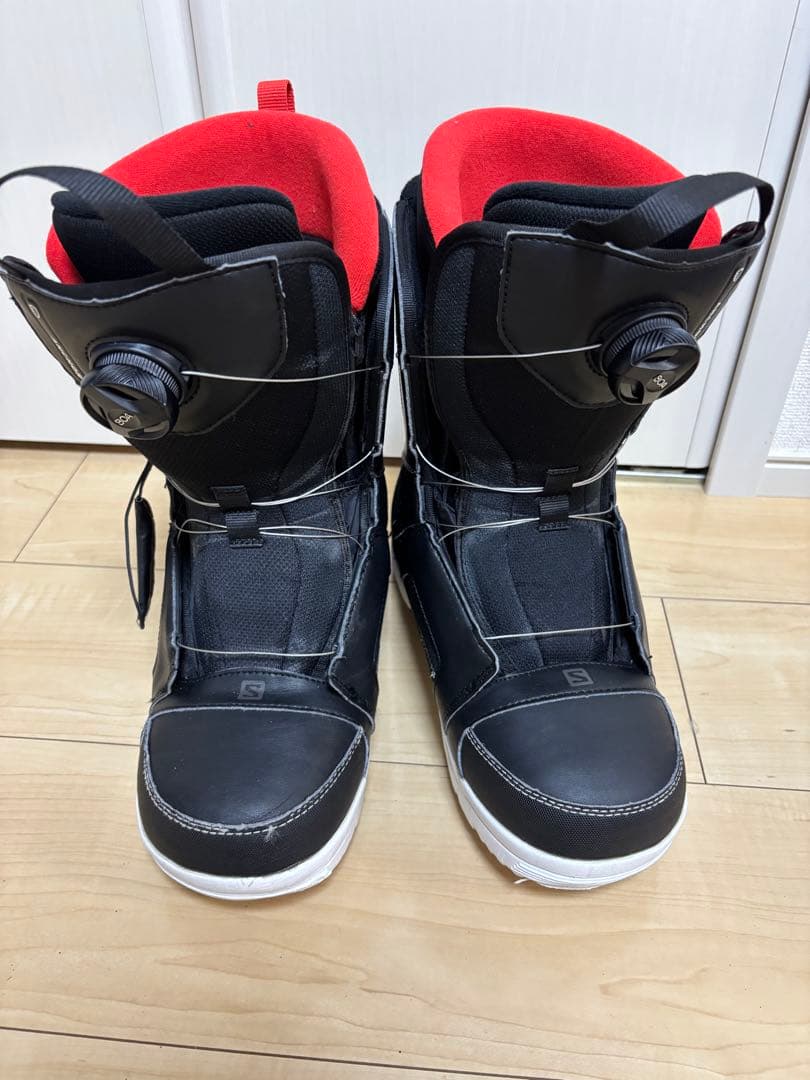【ケース付】Salomon スノーボードブーツ ブラック　27.5cm