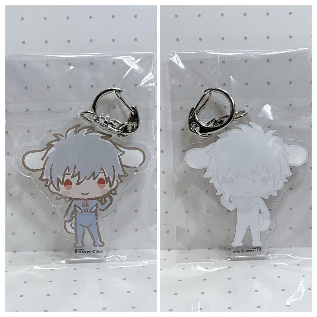 エヴァンゲリオン　シナモロール　缶バッジ　アクリルキーホルダー　全種　希少