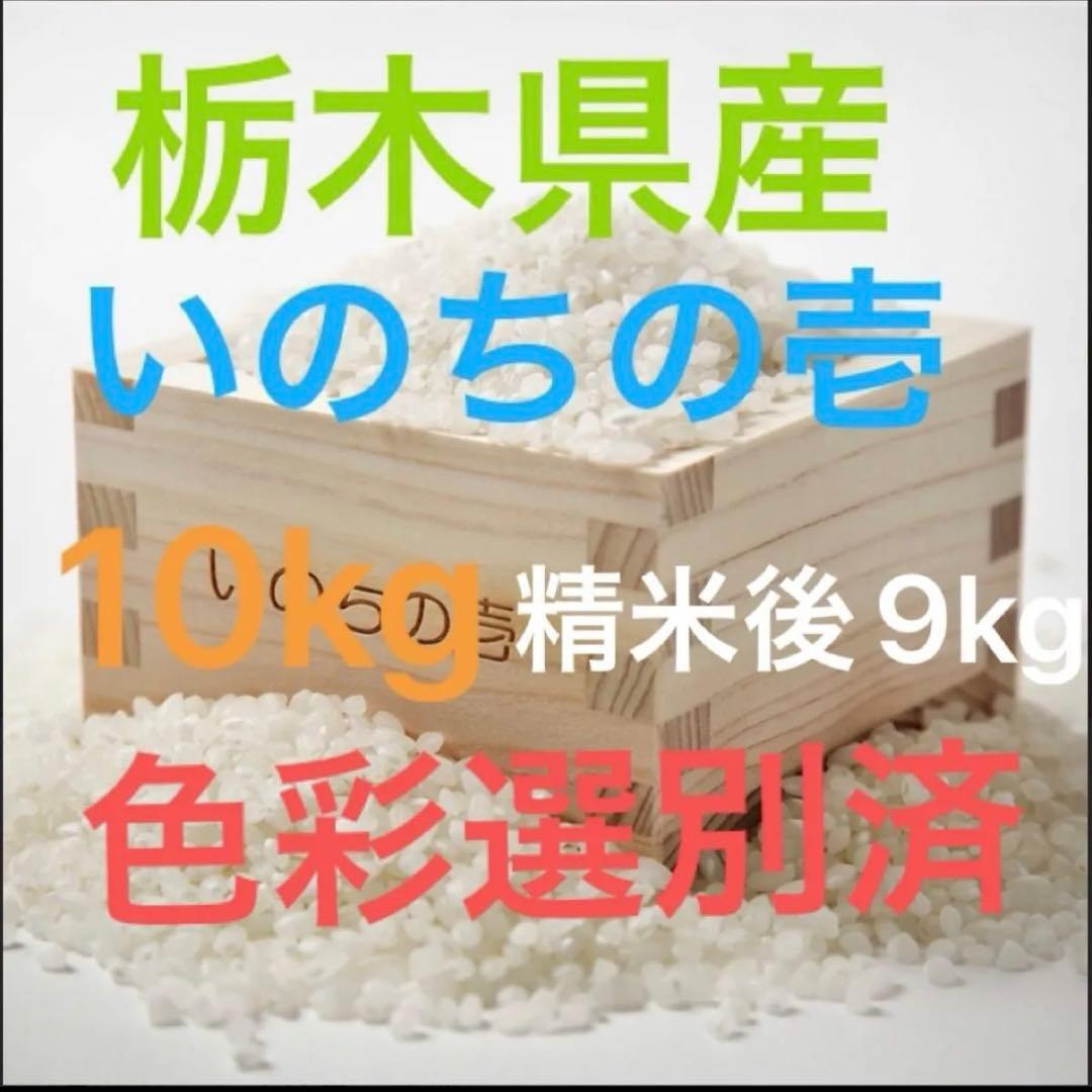 栃木県産農家直売いのちの壱白米9kg