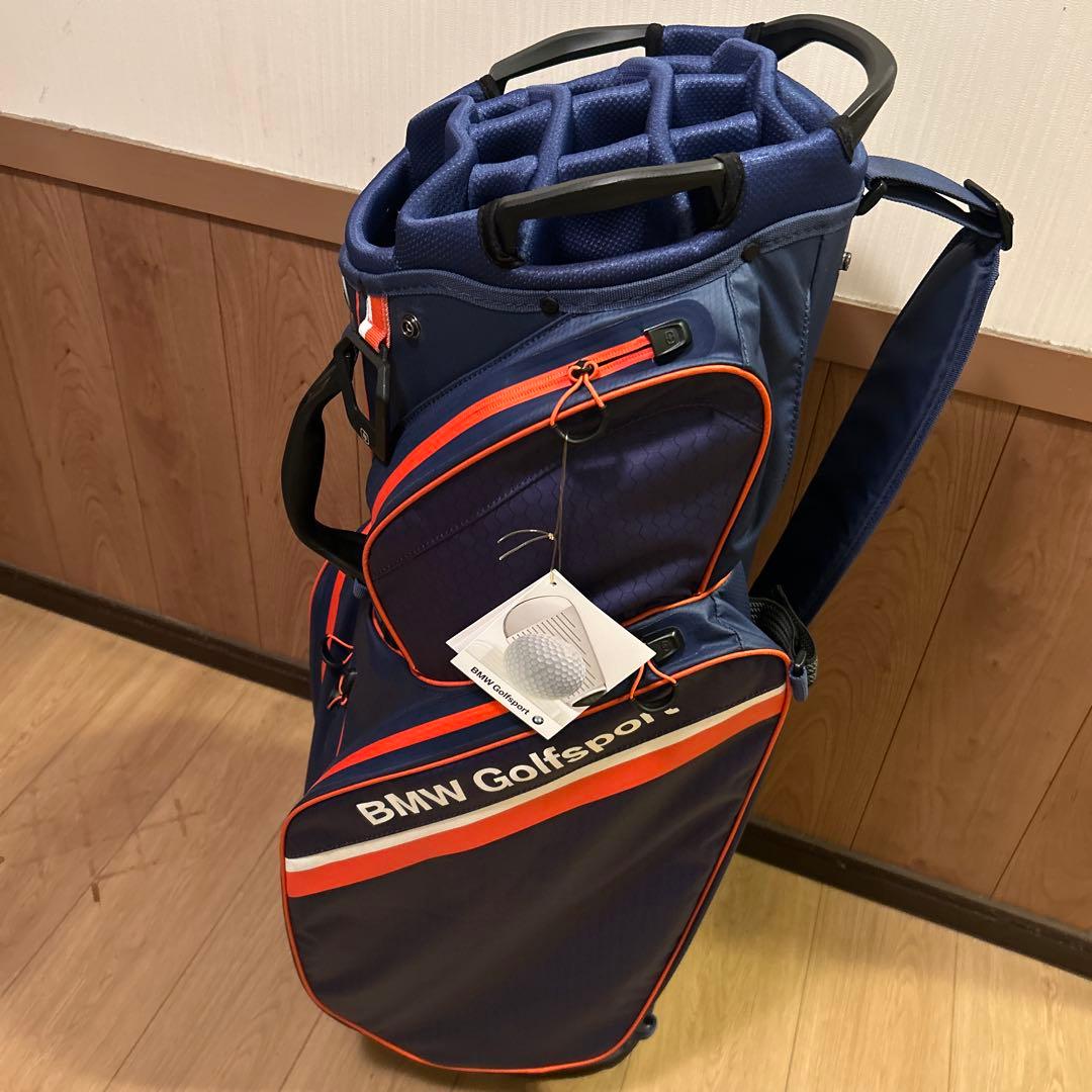  Golfsport ゴルフバッグ ネイビー/オレンジ 防水　軽量