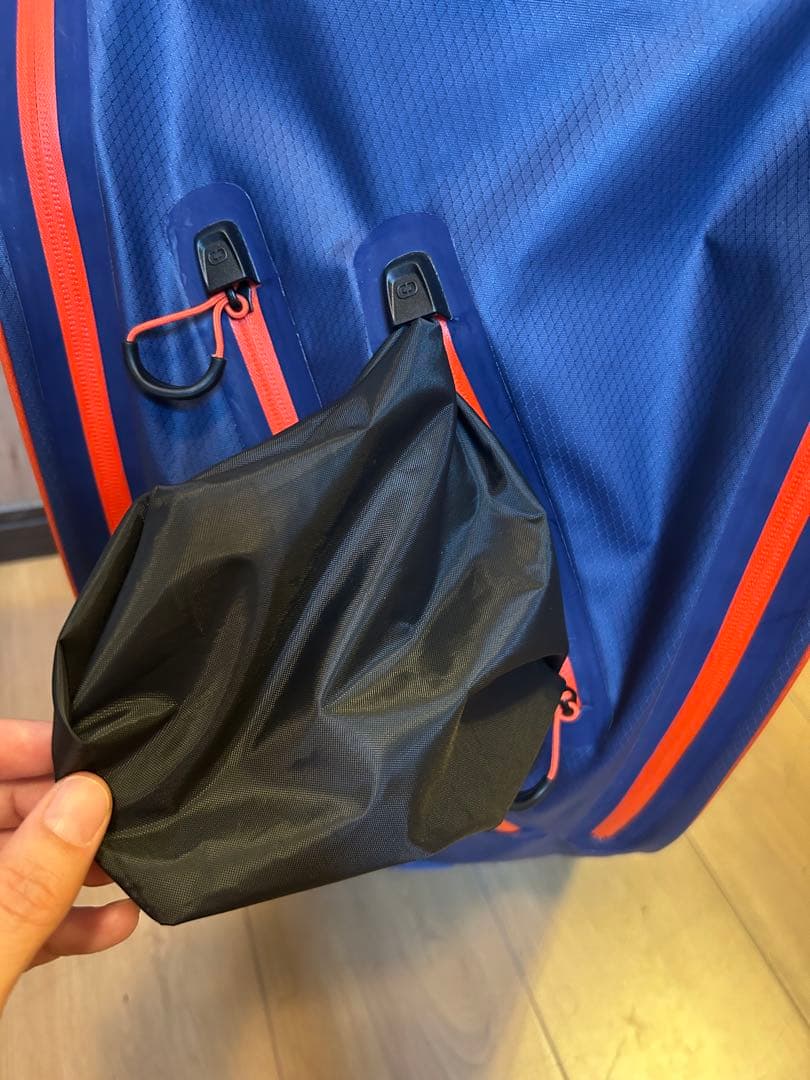  Golfsport ゴルフバッグ ネイビー/オレンジ 防水　軽量