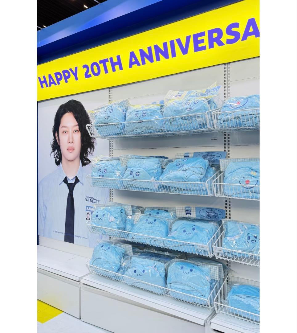 新品未使用SUPERJUNIOR SJ Market ブランケット