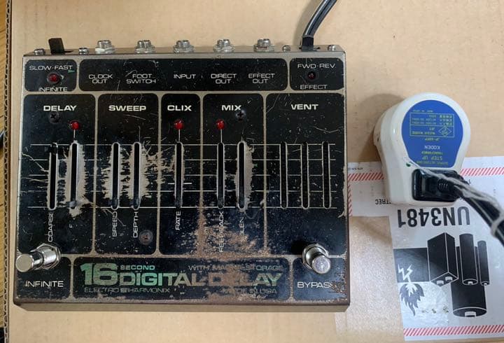 エレクトロハーモニクス16second Delay 超レアオリジナル❗️