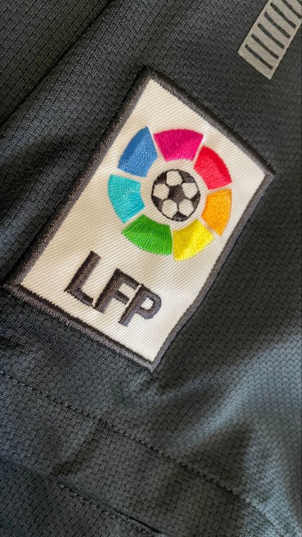 バルセロナ 2012 メッシ ユニフォーム　ブラック／ラ・リーガ仕様 フルパッチ