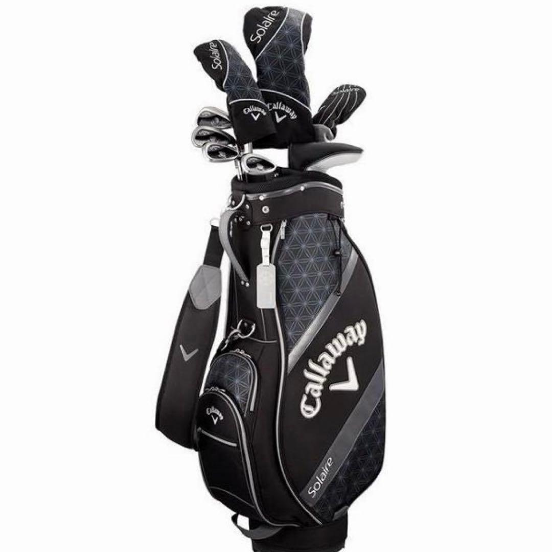 新品未使用Callaway Solaire キャディバッグ ブラック/グレー