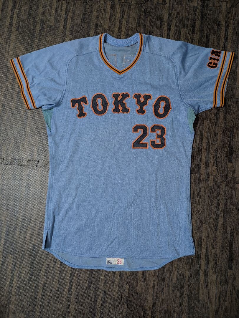 巨人　上田和明選手　本人着用ユニフォーム