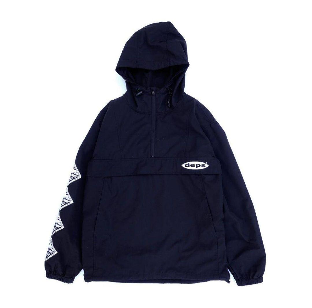 デプス　deps　アノラックパーカー　ナイロンジャケット　L　ブラック