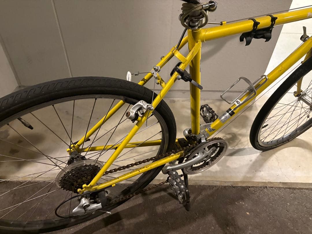 【大阪市北区に引取り限定】panasonic B-OSC4 クロモリ ランドナー