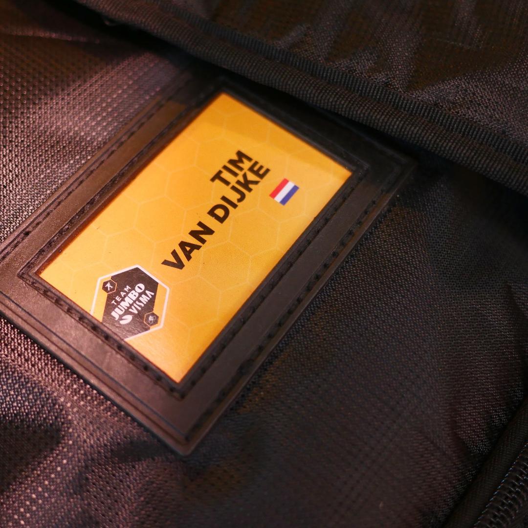 選手支給品 ユンボヴィスマ 非売品トラベルバッグ プロチーム リースアバイク