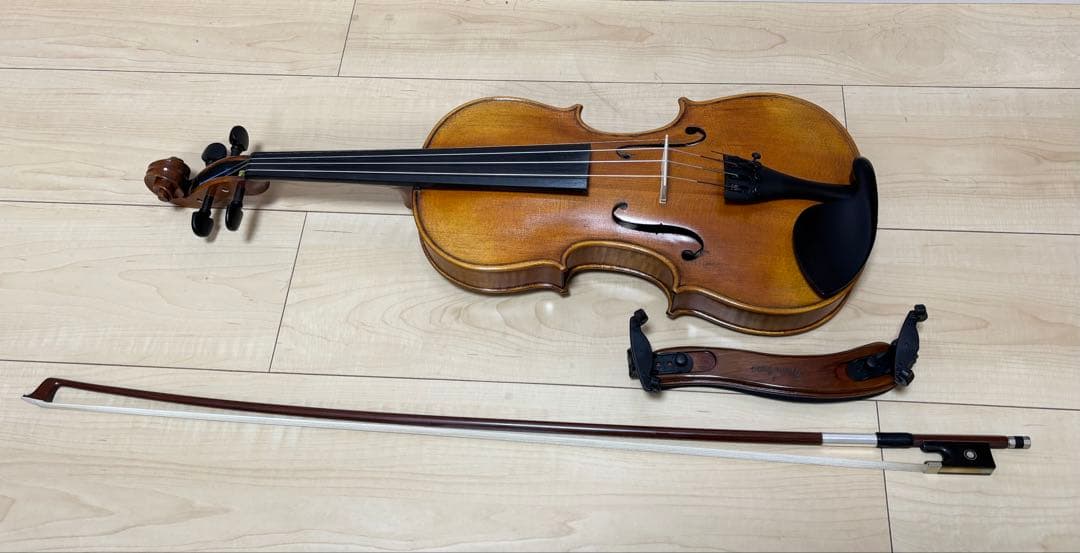バイオリン本体 フルサイズ 木製 茶色