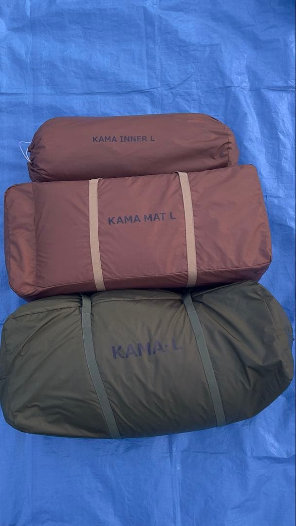 DOD カマボコテント 3L カーキ インナーテント カママットL