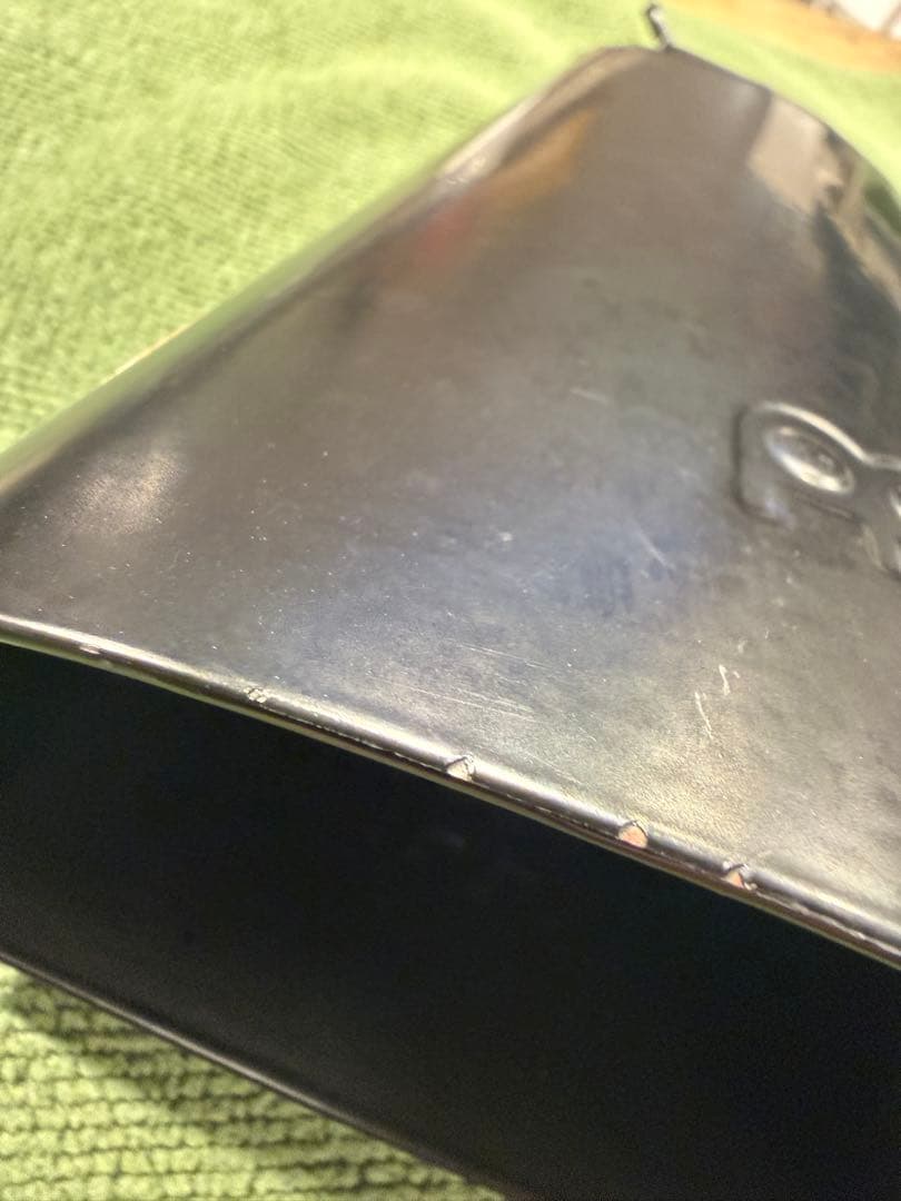 マイネル ブラックフィニッシュカウベル 6 3/4\" & カウベルホルダーセット