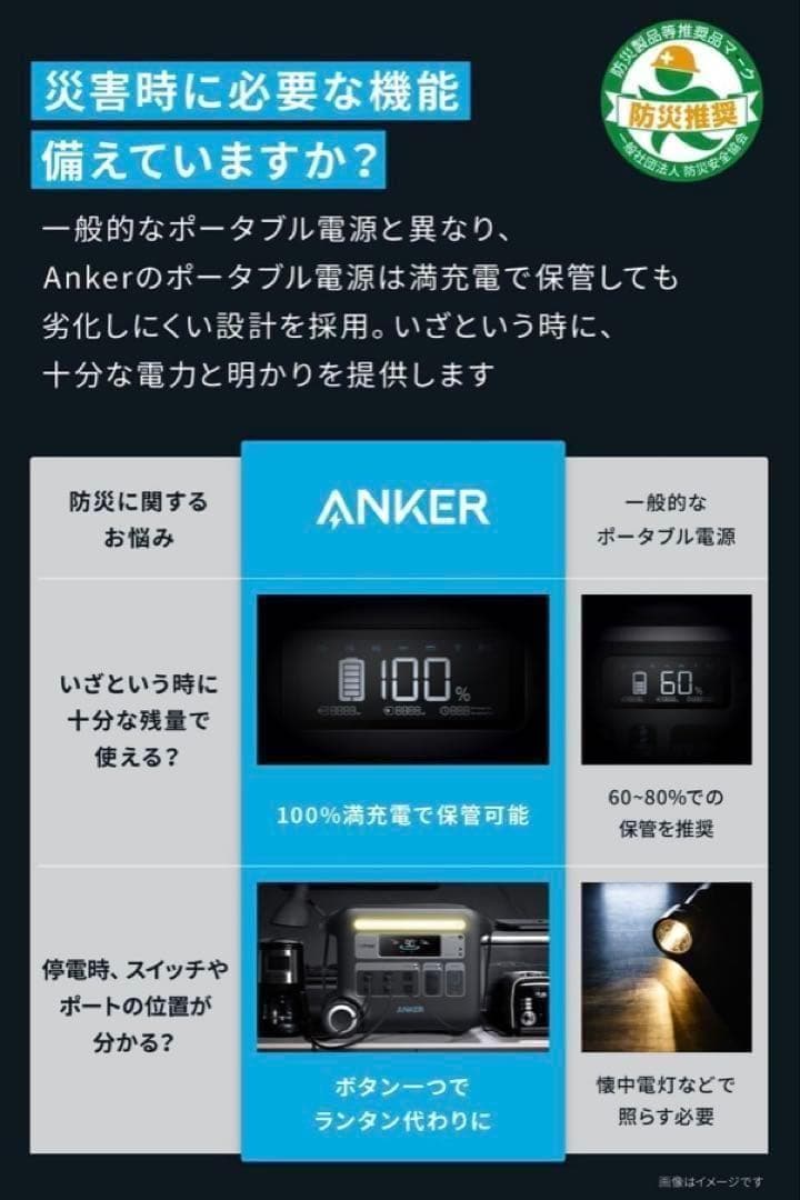 新品　ANKER 767 ポータブル電源 2048Wh　Solix F2000