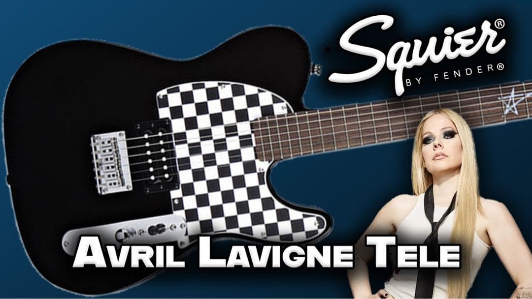 ギター Squier byFender Avril Lavigne Telecaster