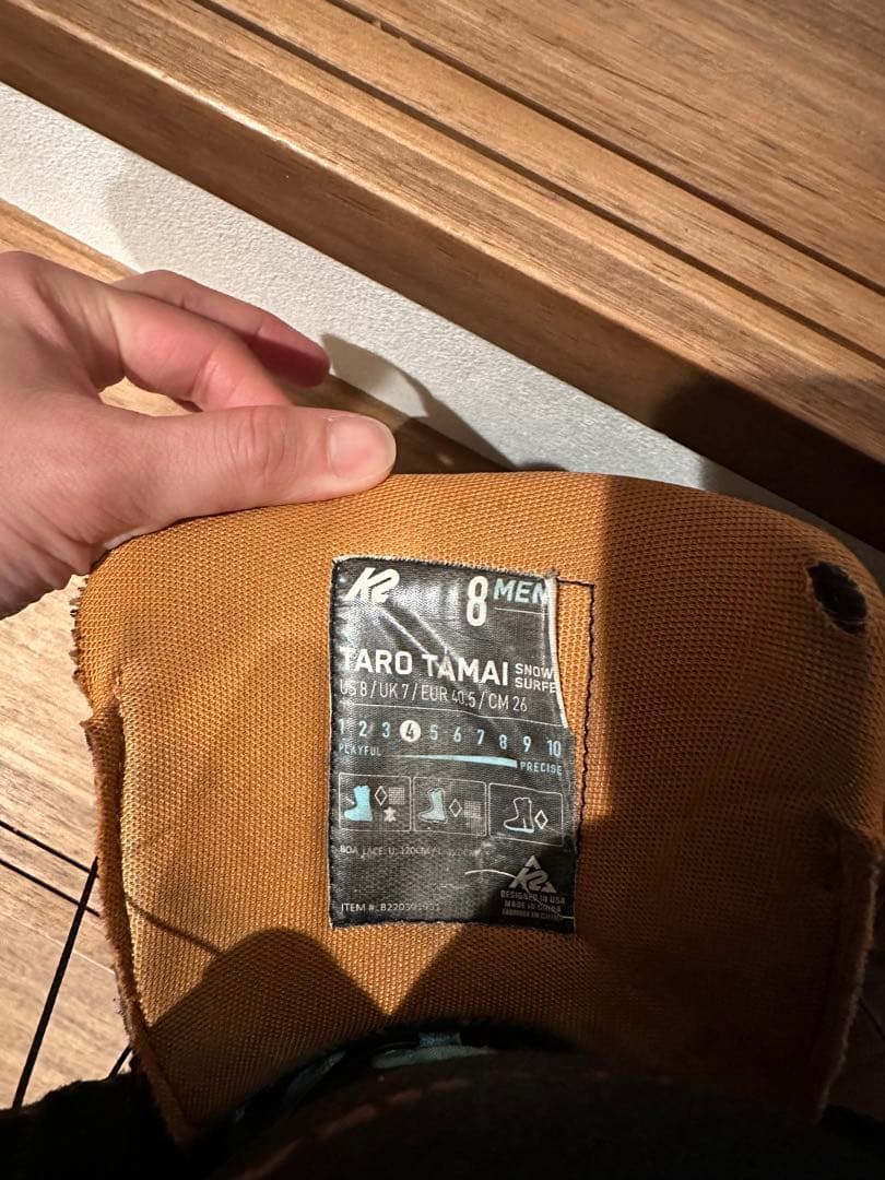 26cm K2 TTブーツ レザー taro tamai gentemstick