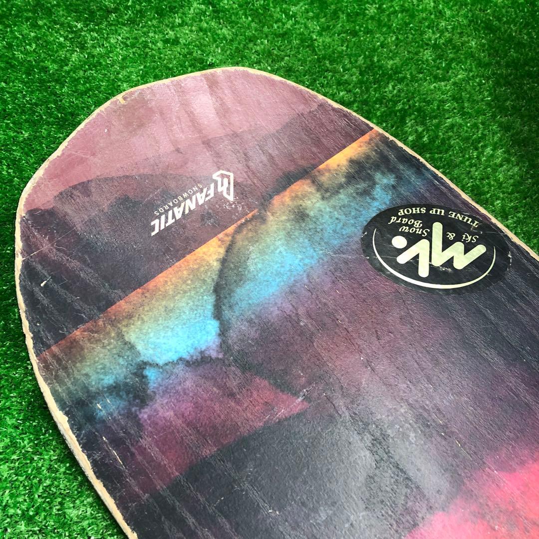 宝-624 子供用スノーボードセット 127cm ビンディング新品 wax塗布有