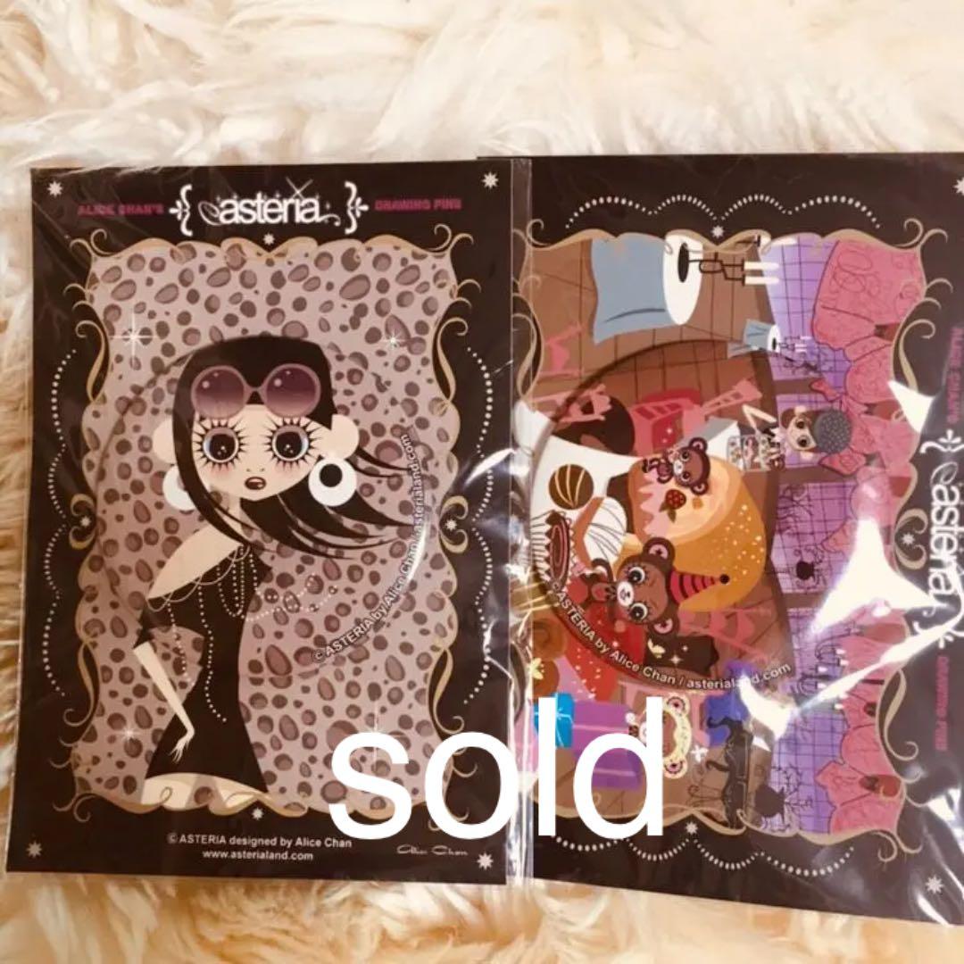 アステリア 缶バッジ 2個