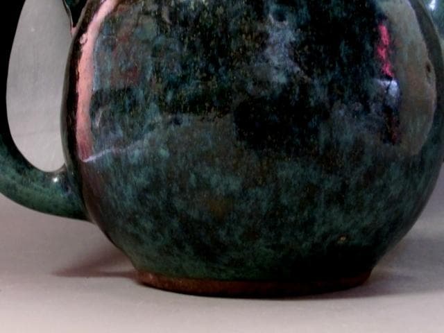 水注■水指 水次 青緑釉 昊廻昌？金継ぎ直し有り お茶道具 煎茶道具 骨董品■