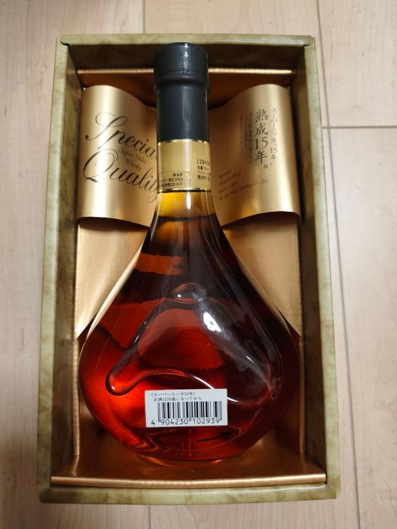 スーパーニッカ 15年 ギフトボックス入り 古酒