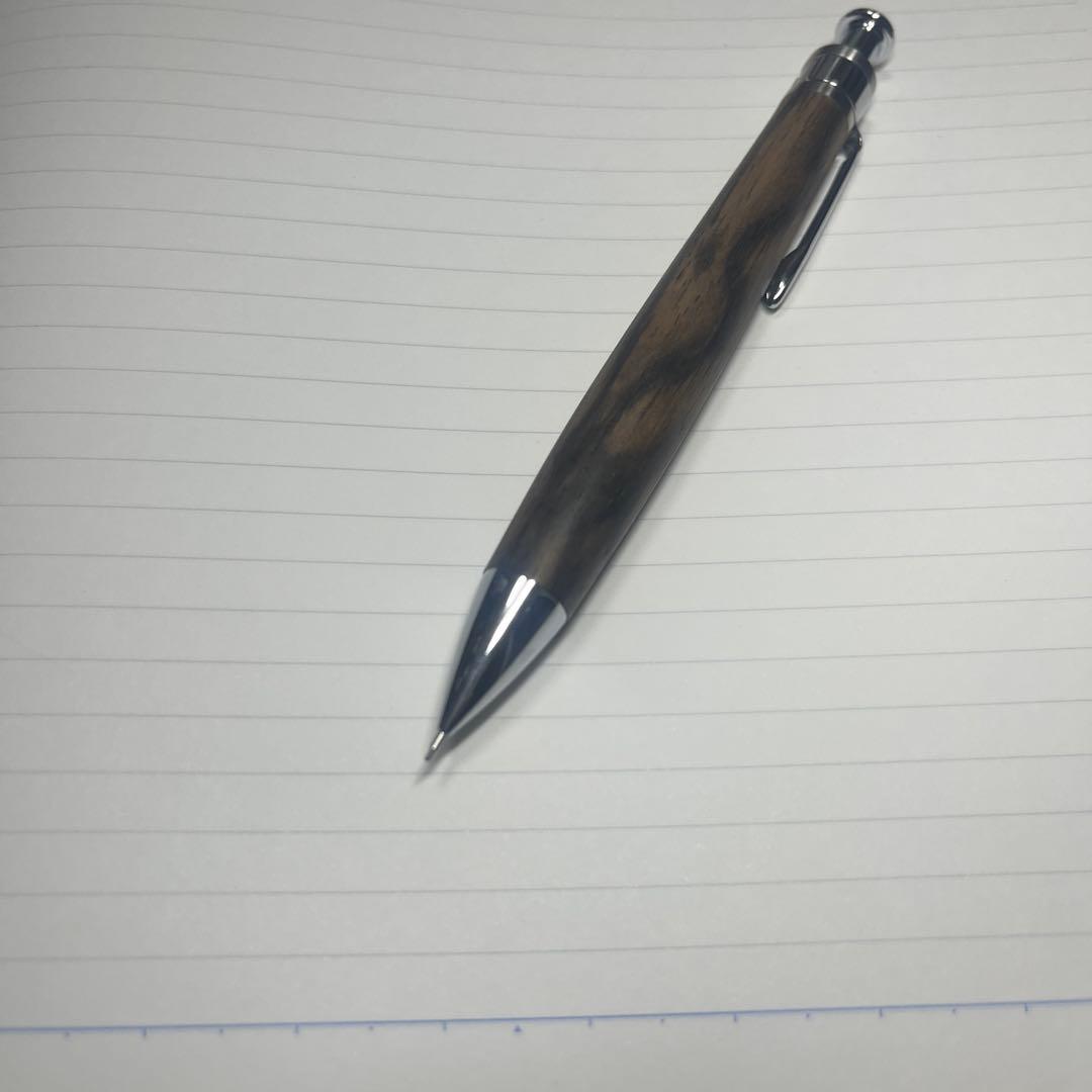 工房楔　シャープペンシル　黒柿