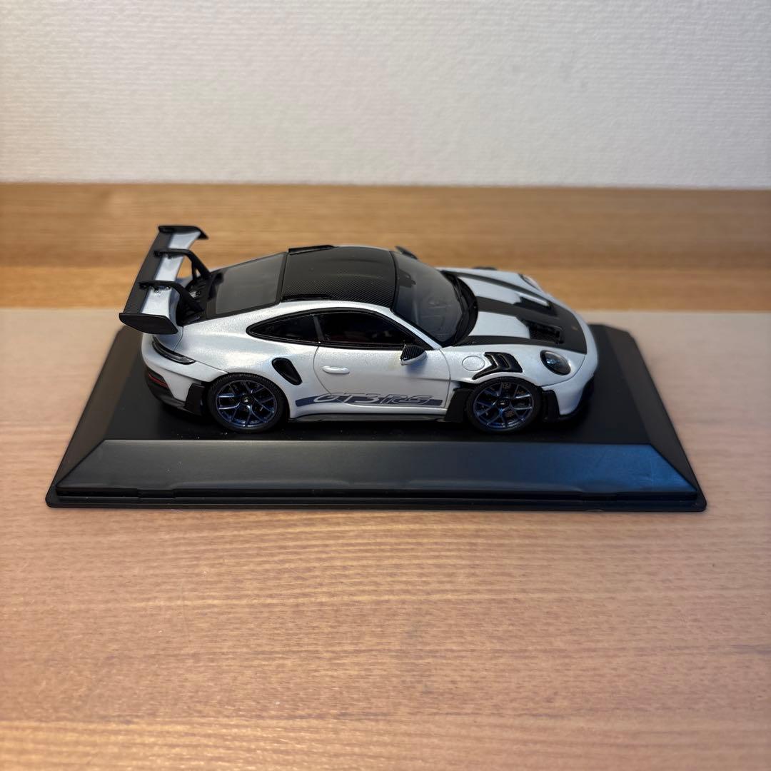 porsche ポルシェ　911 GT3 RS 1/43 ミニカー　アイスグレー