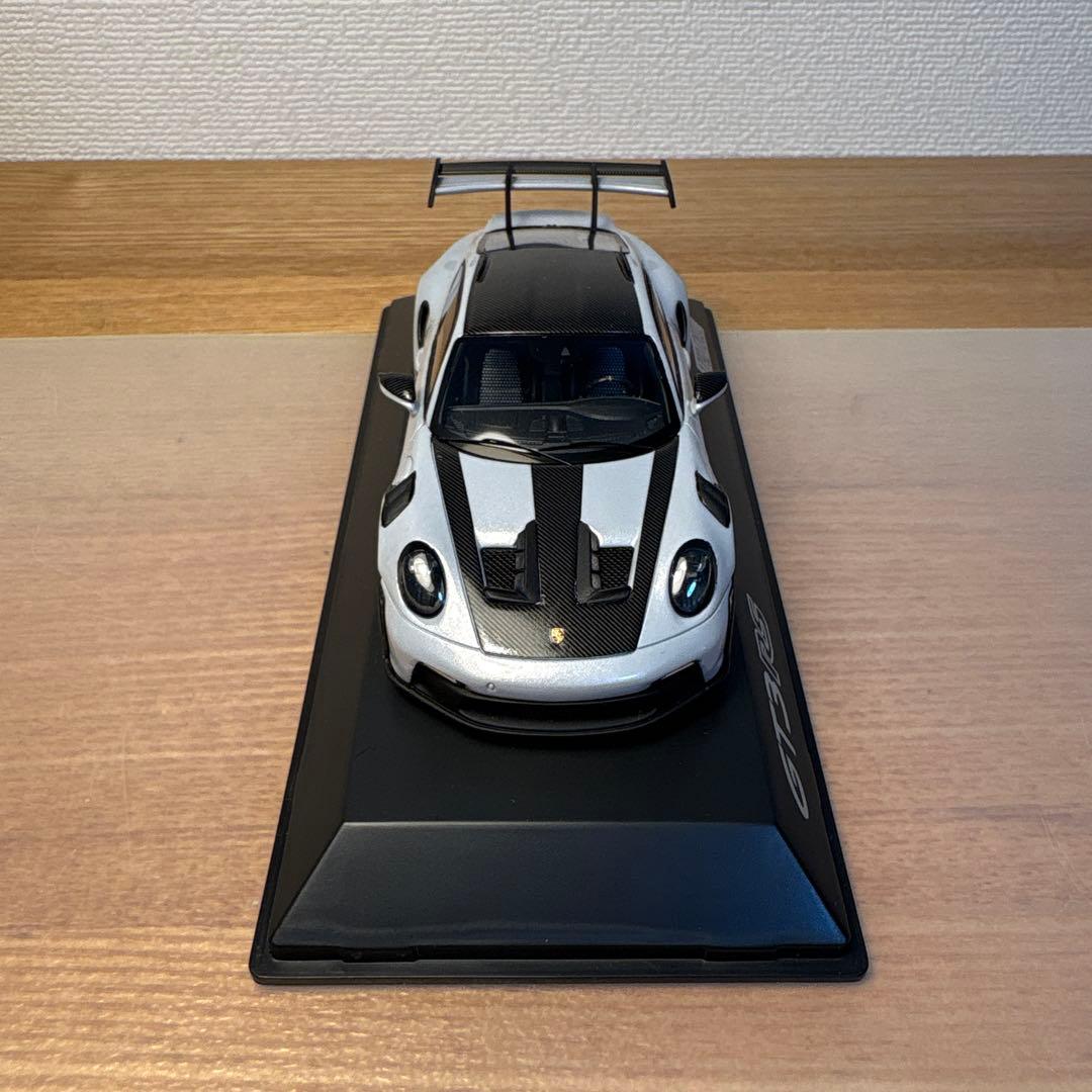 porsche ポルシェ　911 GT3 RS 1/43 ミニカー　アイスグレー