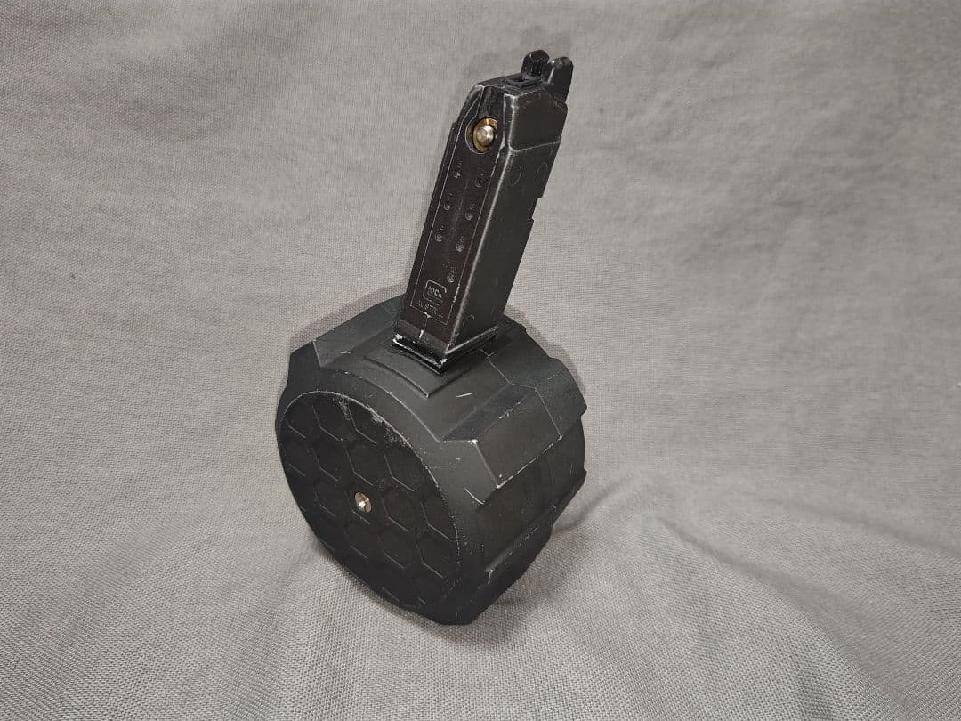 東京マルイ GBB グロック26対応　ドラムマガジン 現状品
