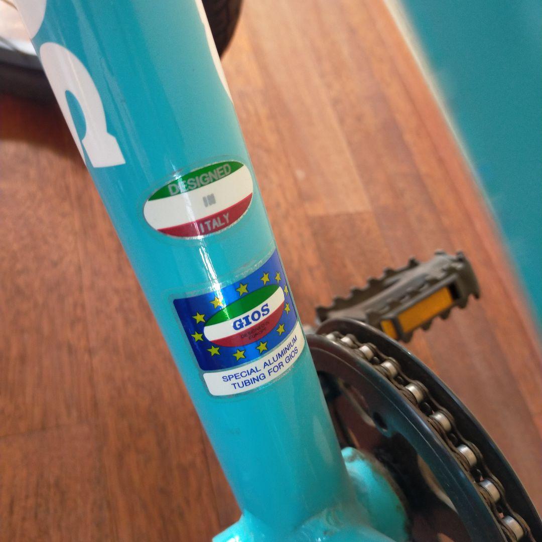 GIOS 子供用自転車 18インチ 水色