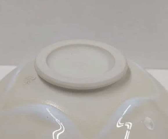 茶道具　雪華紋茶碗　森本宋永作　綺麗な平茶碗です