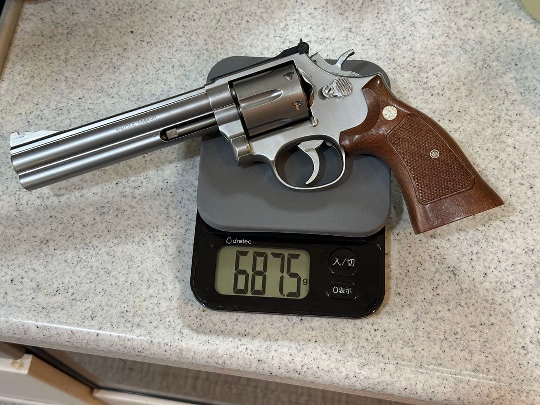 モデルガン　357マグナム　6インチ スミスアンドウェッソン　S&W