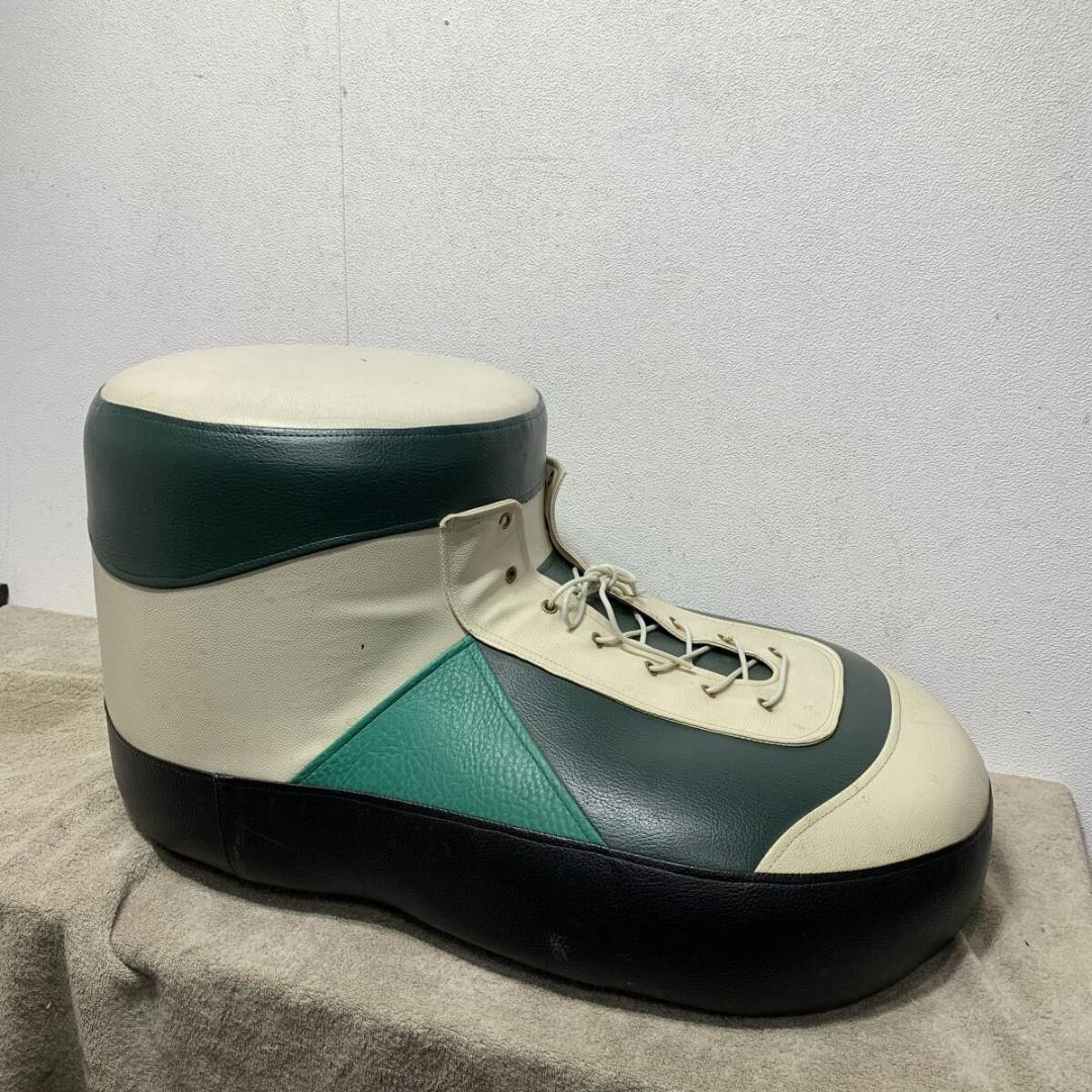 希少　ブーツ　椅子　クッション　スニーカー　靴　店舗　什器　XZ4175