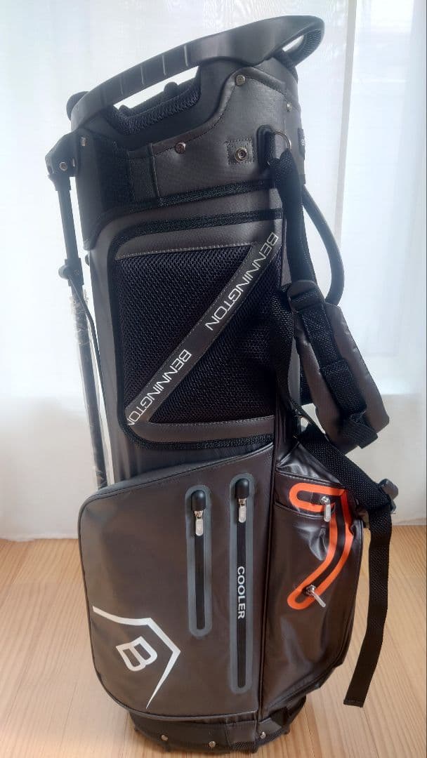 BENNINGTON ZONEゴルフバッグ グレー/オレンジ14分割　新品未使用