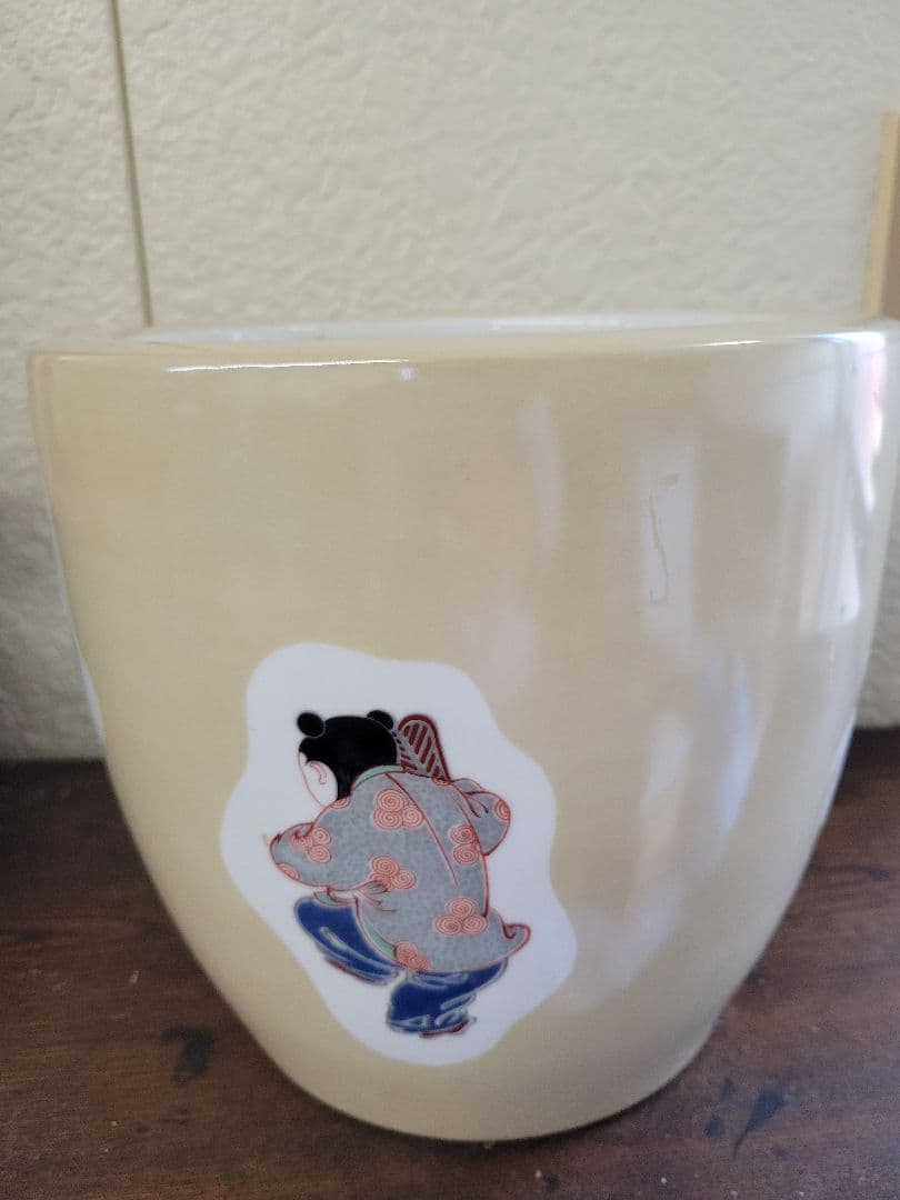 ヴィンテージ　手あぶり火鉢　オールドノリタケ　灰付き　美品