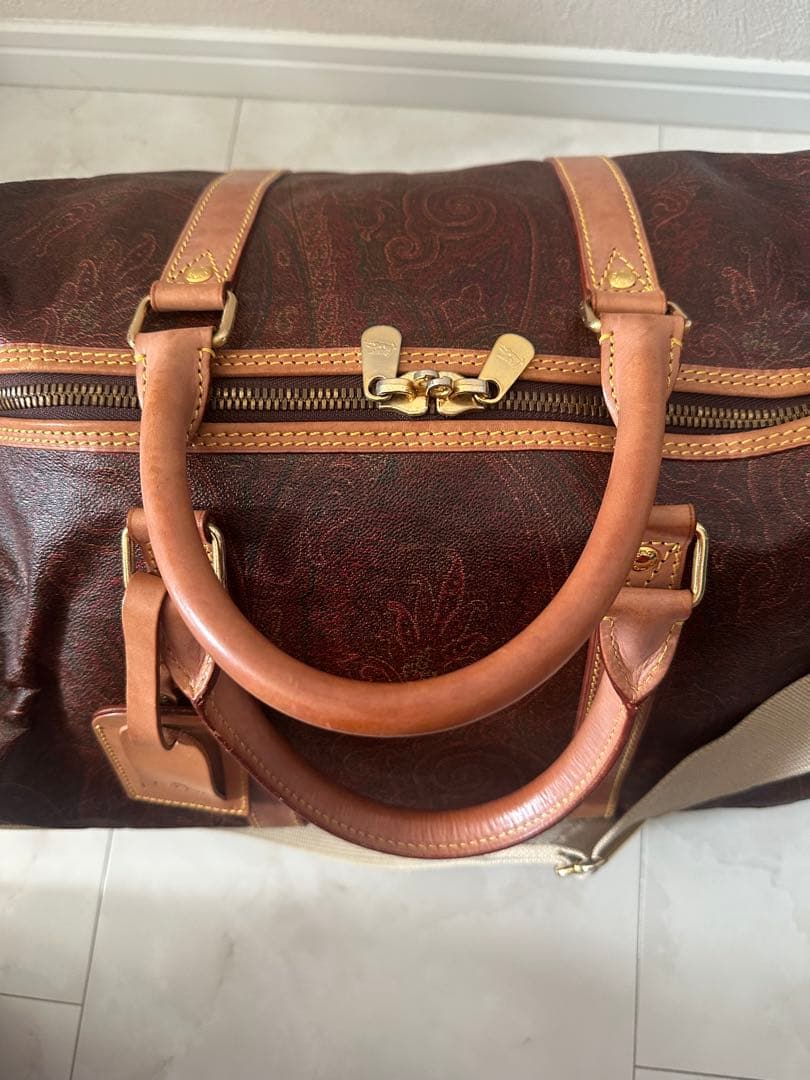 Etro 「10DANCE」内で竹内涼真が持っていた物と同じ型のボストンバッグ