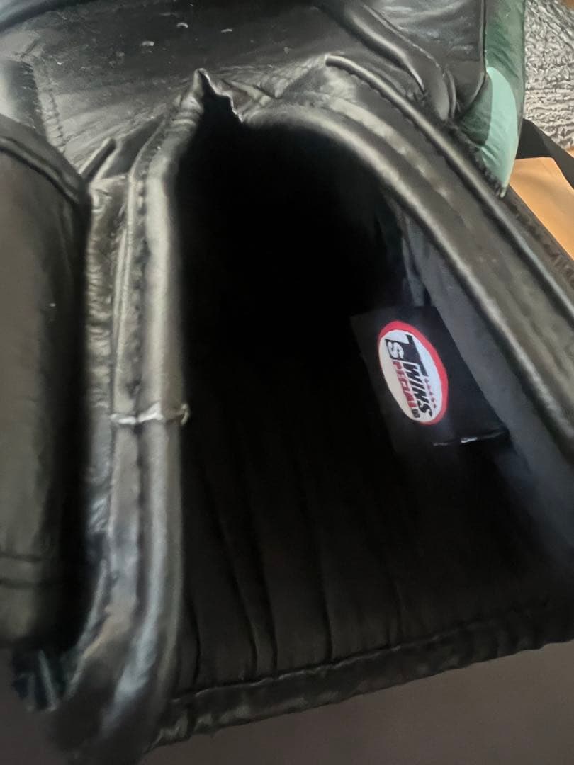 TWINS SPECIAL ボクシンググローブ 14oz 迷彩柄　本革