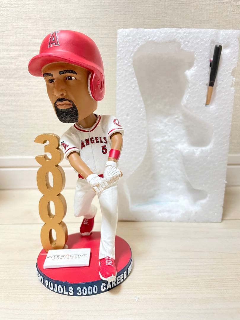 【来場者限定】プホルス PUJOLS3000本安打記念 ボブルヘッド MLB限定