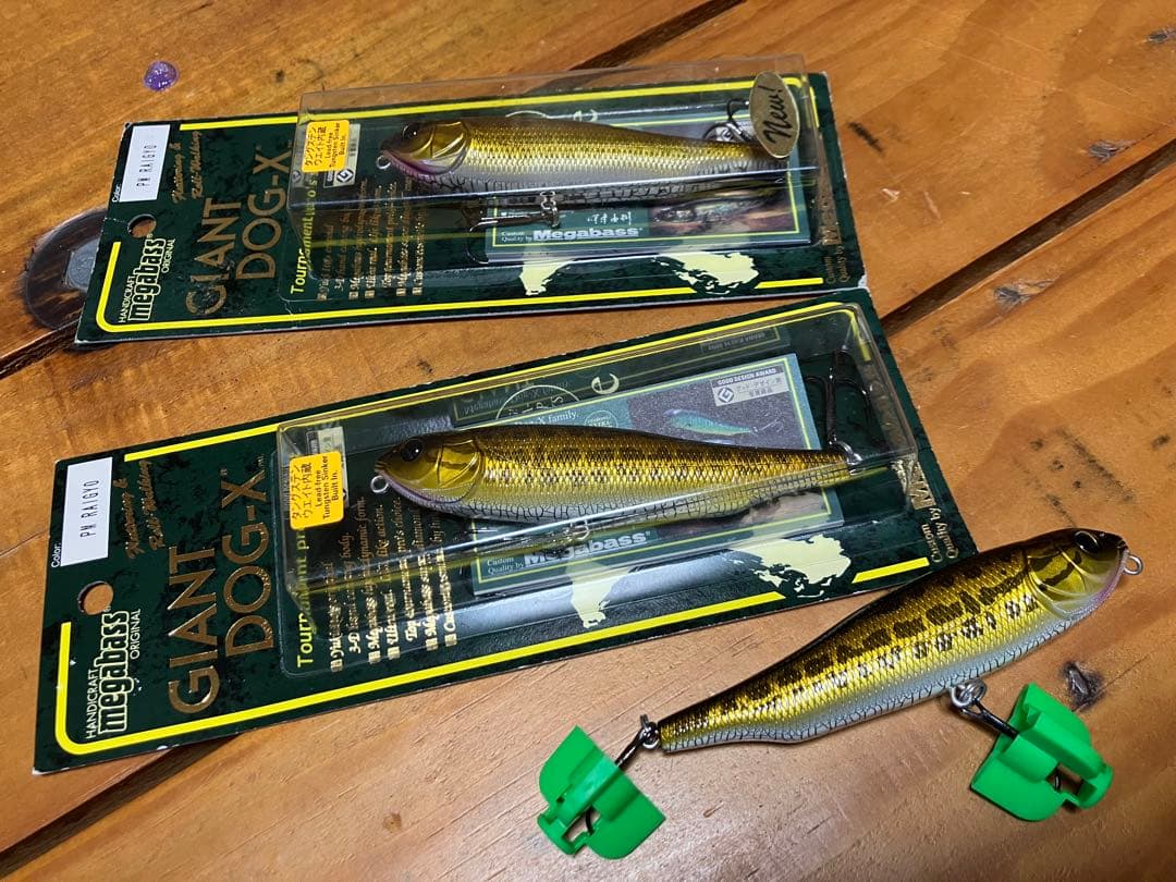 メガバス　ライギョカラーセット　オマケ付き