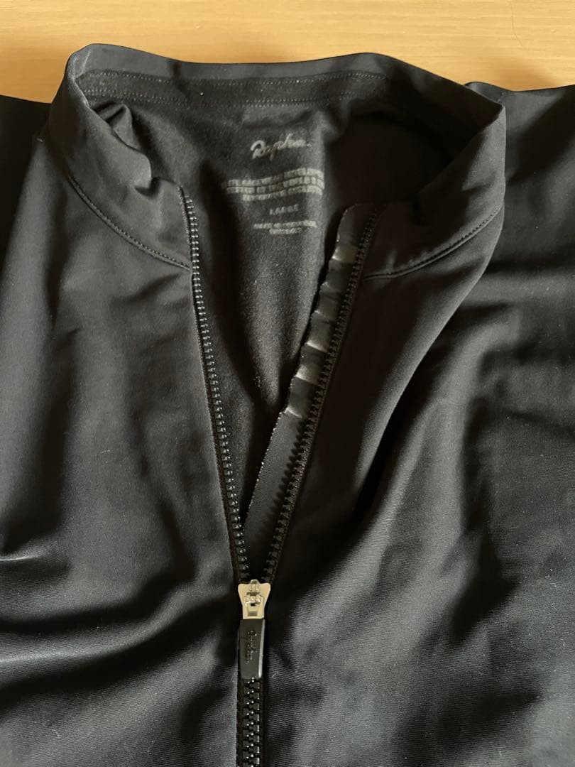 値下げ　Rapha プロチームロングスリーブエアロジャージ　Lサイズ　黒